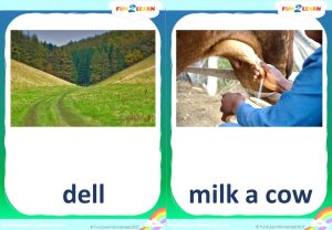 farmer in the dell free flashcards