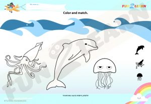 under sea worksheet