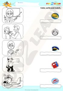 jobs worksheet esl
