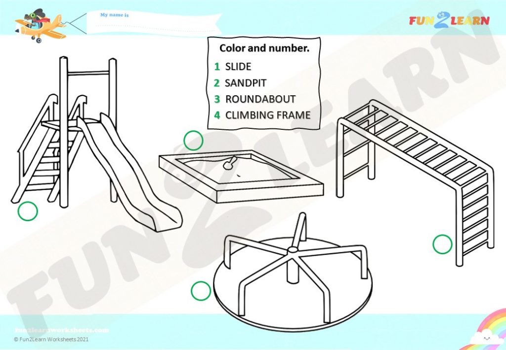 free steve maggie playground worksheet