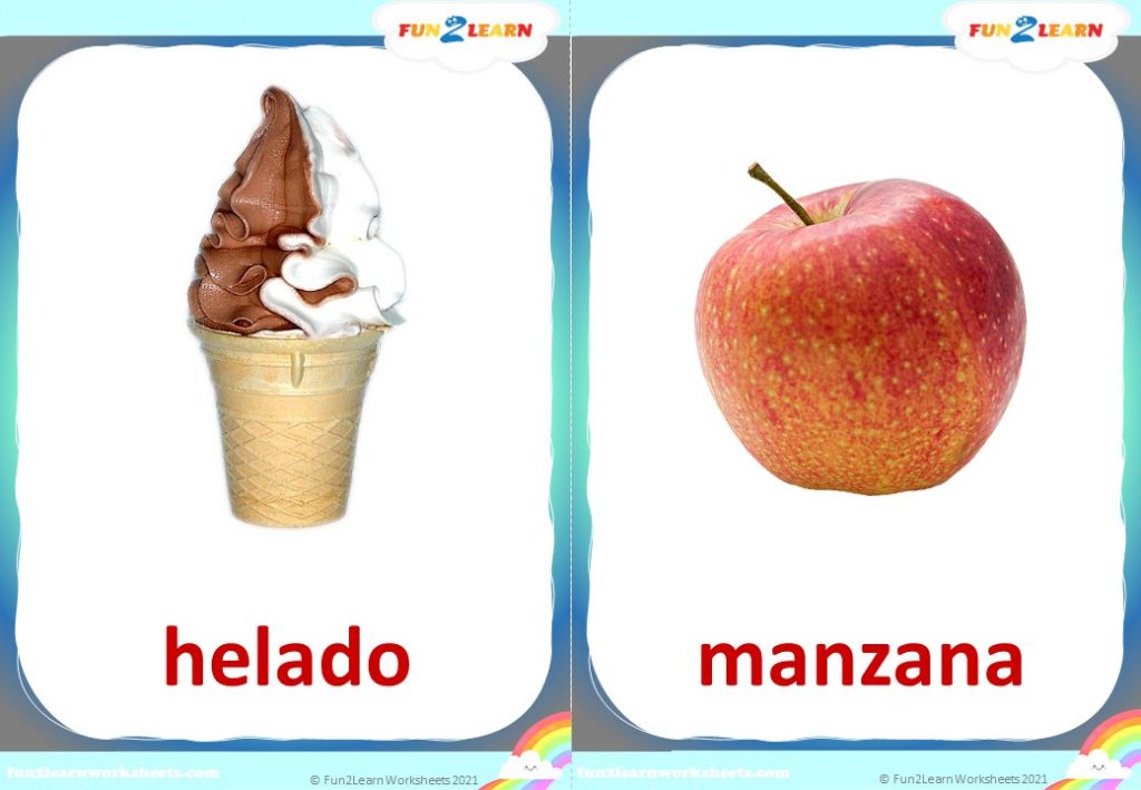 Comida Saludable Steve Maggie free flashcards