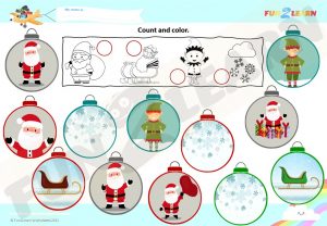 five little elves free worksheet