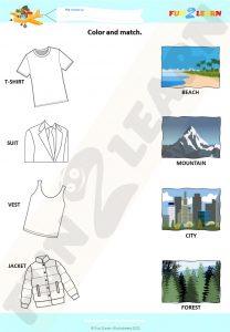 steve maggie clothes free worksheet