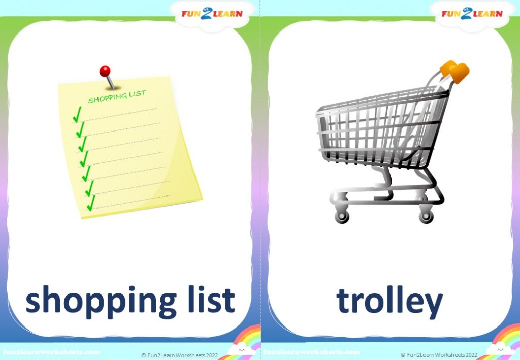 steve maggie shopping free flashcards