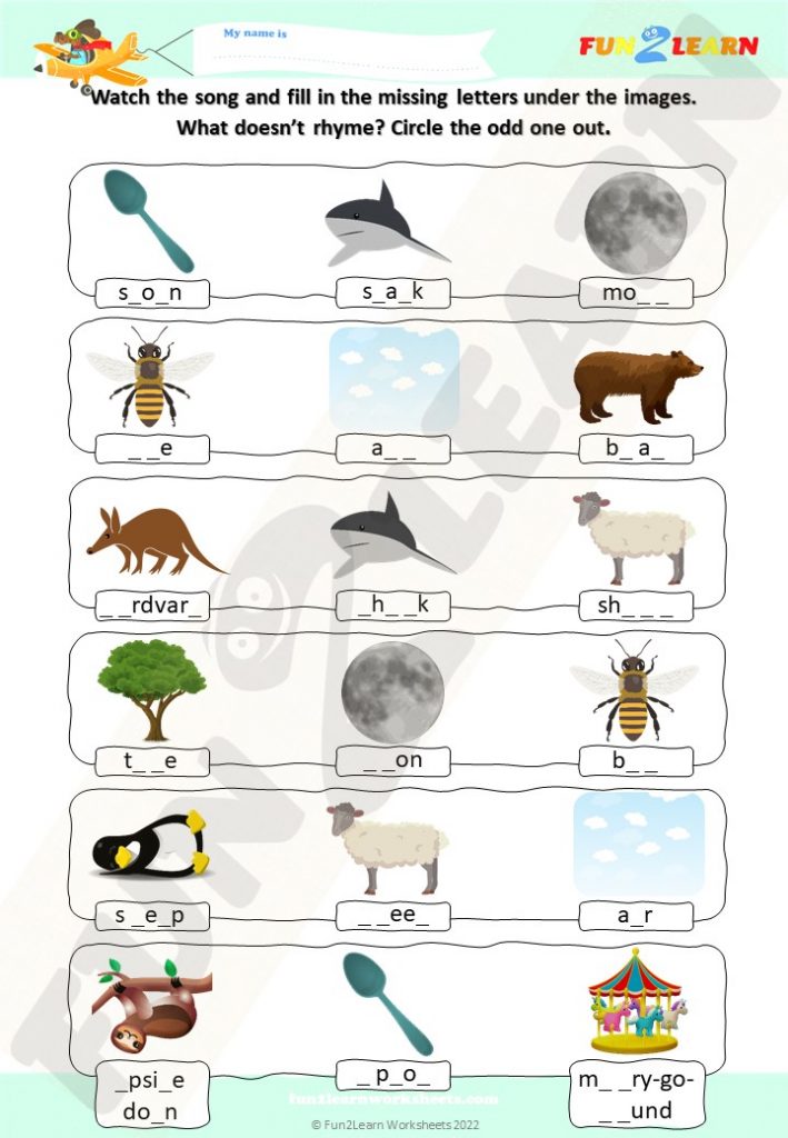 what do you like to do free worksheet