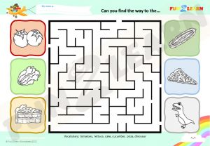 free worksheet peppa lunch