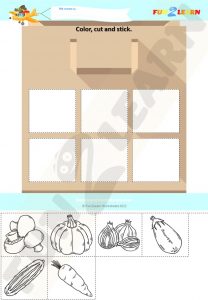 what do you have vegetables free worksheet