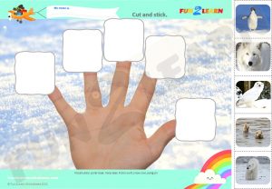 free winter animals worksheet