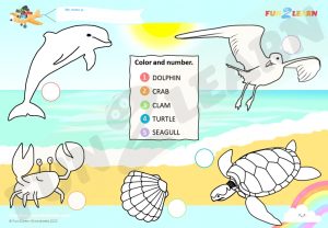 cocomelon sea animals free worksheet