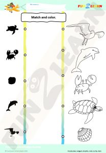 free worksheet sea animal song cocomelon