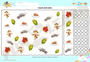 free thanksgiving worksheet esl