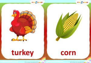 thanksgiving flashcards