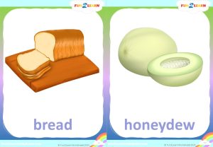 Shapes In My Lunch flashcards